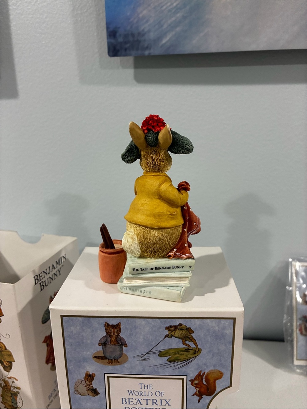 The Tale of Benjamin Bunny Beatrix Potter Collectible Figurine, Peter Rabbit - Picture 4 of 4